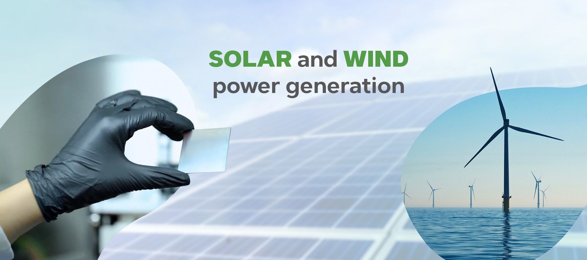 SOLAR and WIND power generation