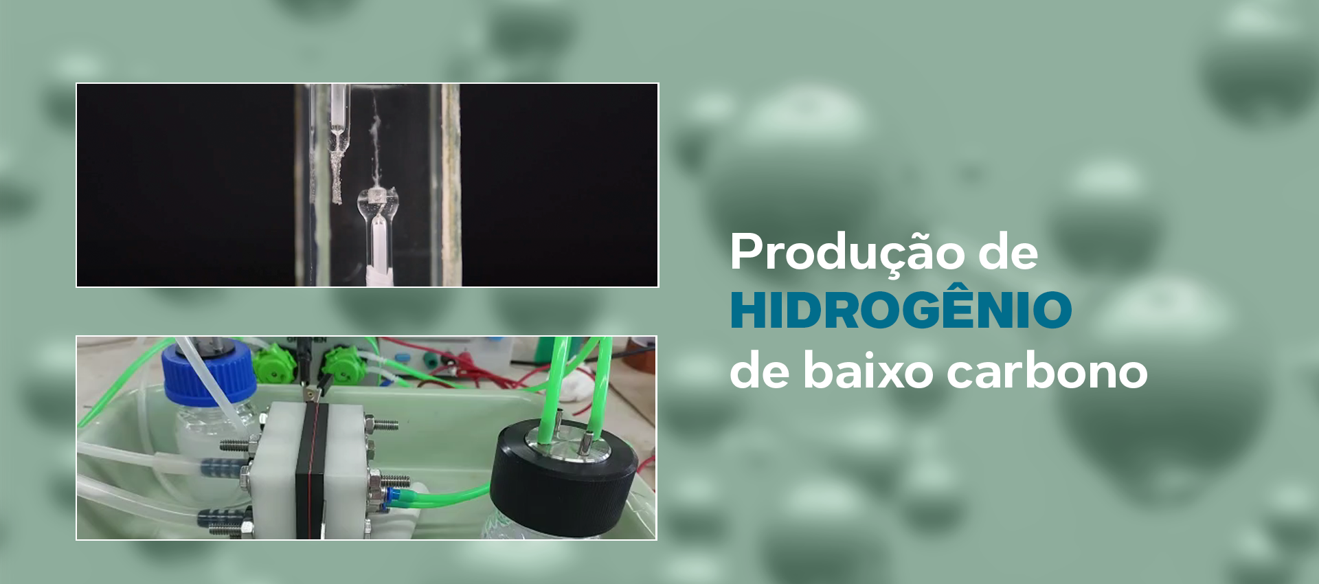 Produção de HIDROGÊNIO de baixo carbono
